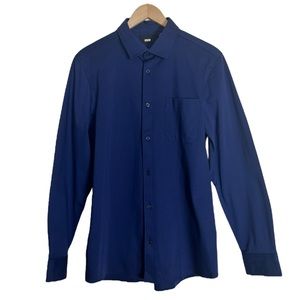 Away Travel Mens The Anywhere Shirt In Color Blue Size Medium New